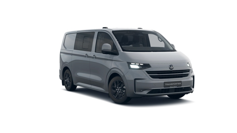 Pure Grey Volkswagen Transporter Kombi